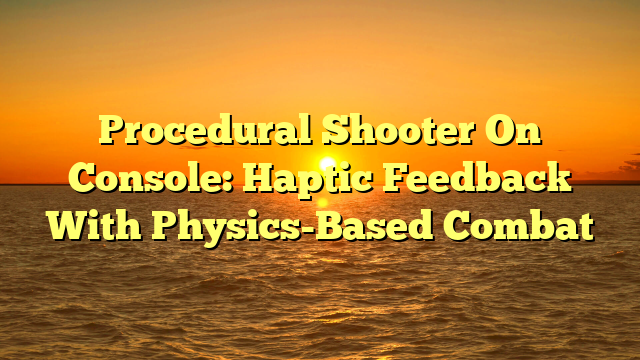 Procedural Shooter On Console: Haptic Feedback With Physics-Based Combat